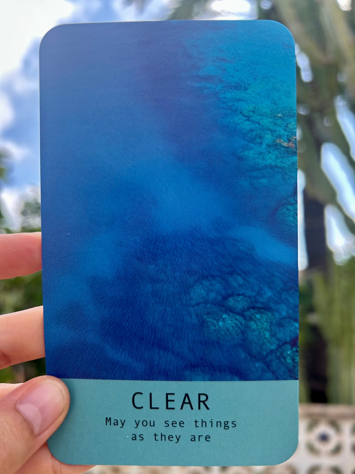 Clear - Sea Soul Journey oracle cards