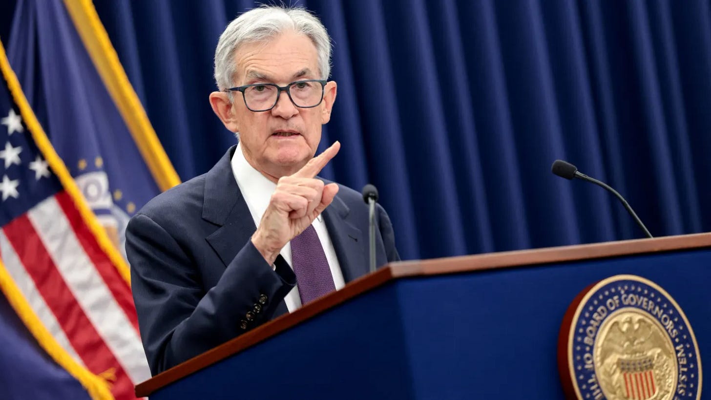 Federal Reserve Chair Jerome Powell speaking at a press conference after the January 2026 FOMC meeting, where the Fed held interest rates steady at 3.5%-3.75%. Federal Reserve Chair Jerome Powell speaking at a press conference after the January 2026 FOMC meeting, where the Fed held interest rates steady at 3.5%-3.75%.