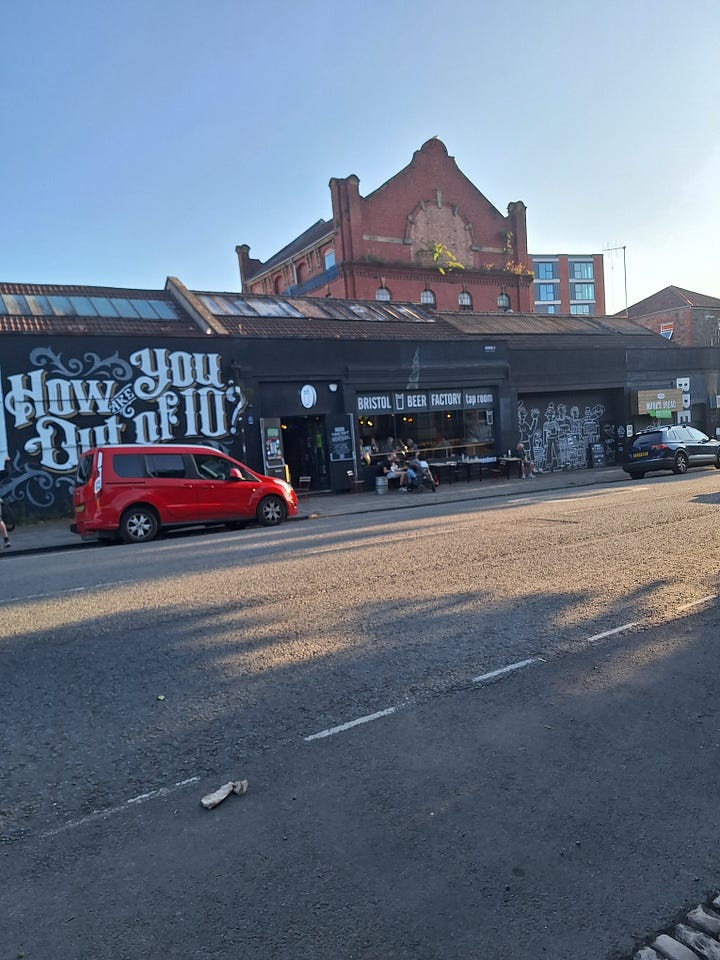 The Bristol Beer Factory taproom and a pint of Independence