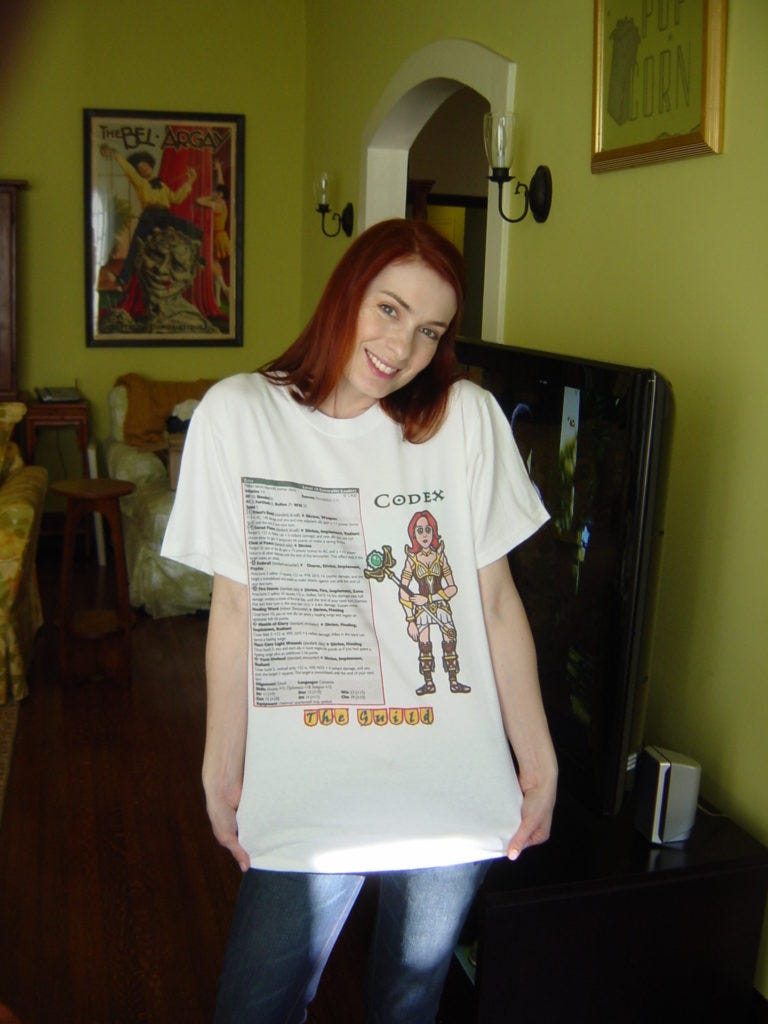 Felicia's D&D Tee