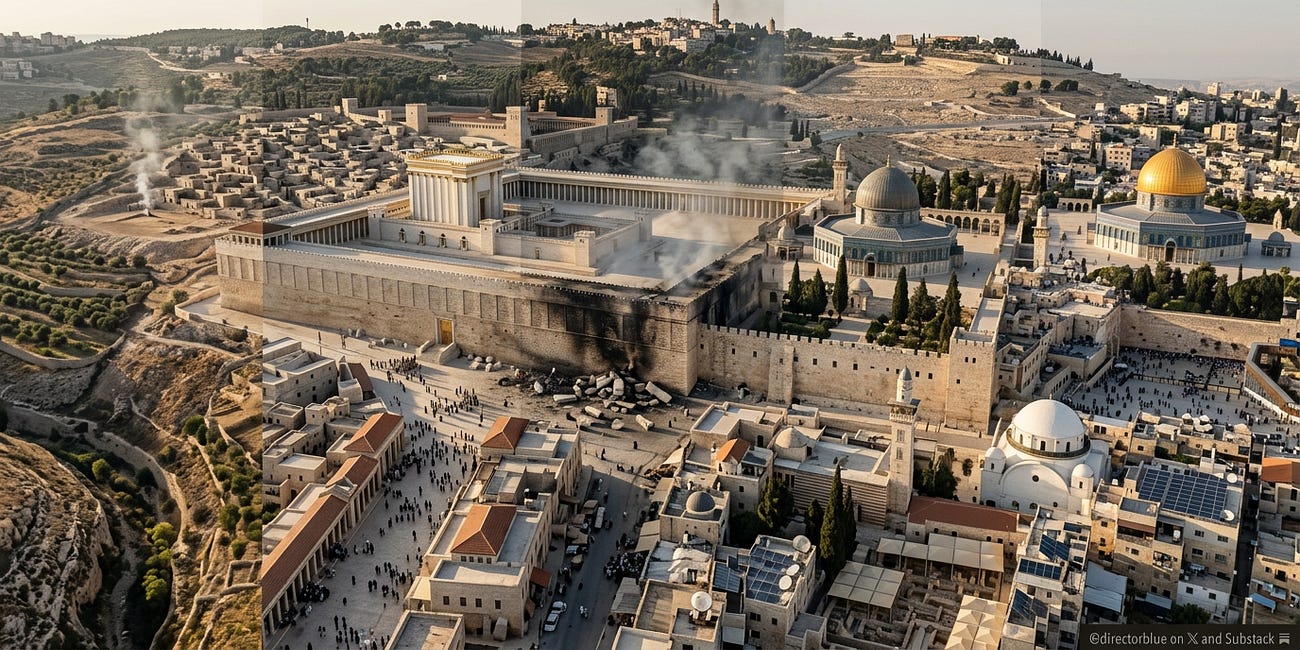 A Drone Watched Jerusalem from 990 BC to Today
