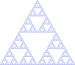 Sierpiński triangle - Wikipedia