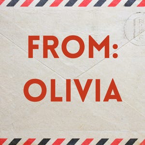 Artwork for letter from olivia