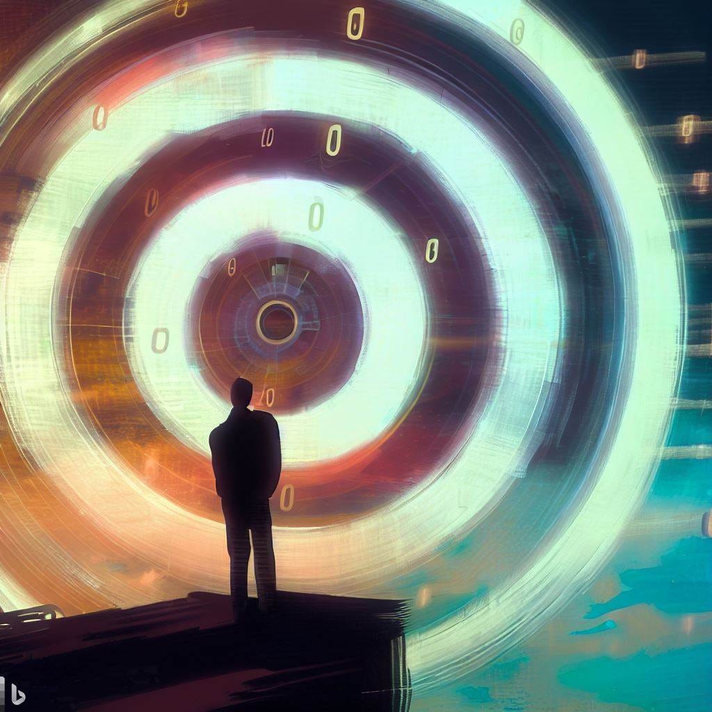 target scoring, digital art