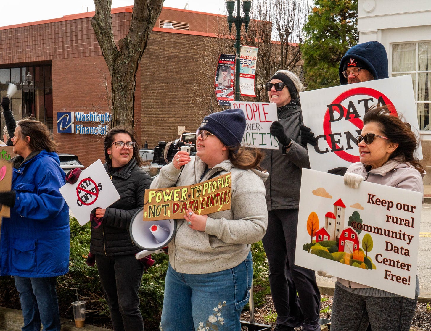Residents protest data centers in Washington County, Pa. - Farm and Dairy Residents protest data centers in Washington County, Pa. - Farm and Dairy