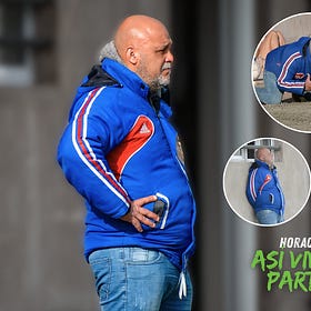 “Soy así, lo que ven”: Horacio Raya y su forma de vivir los partidos como entrenador