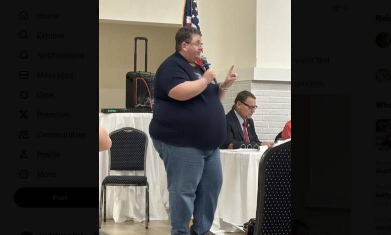 Randy Fine looking like a whale.