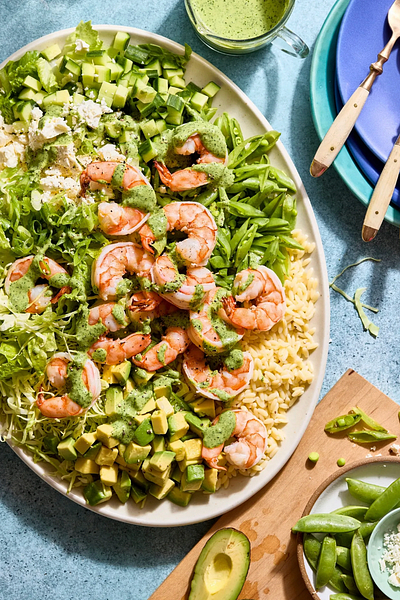 shrimp salad with green goddess dressing Recipe for Shrimp Salad with Green Goddess Dressing -