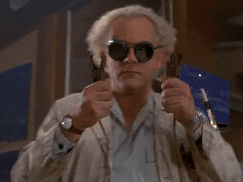 Im Ready Doc Brown GIF by Back to the Future Trilogy - Find & Share on GIPHY