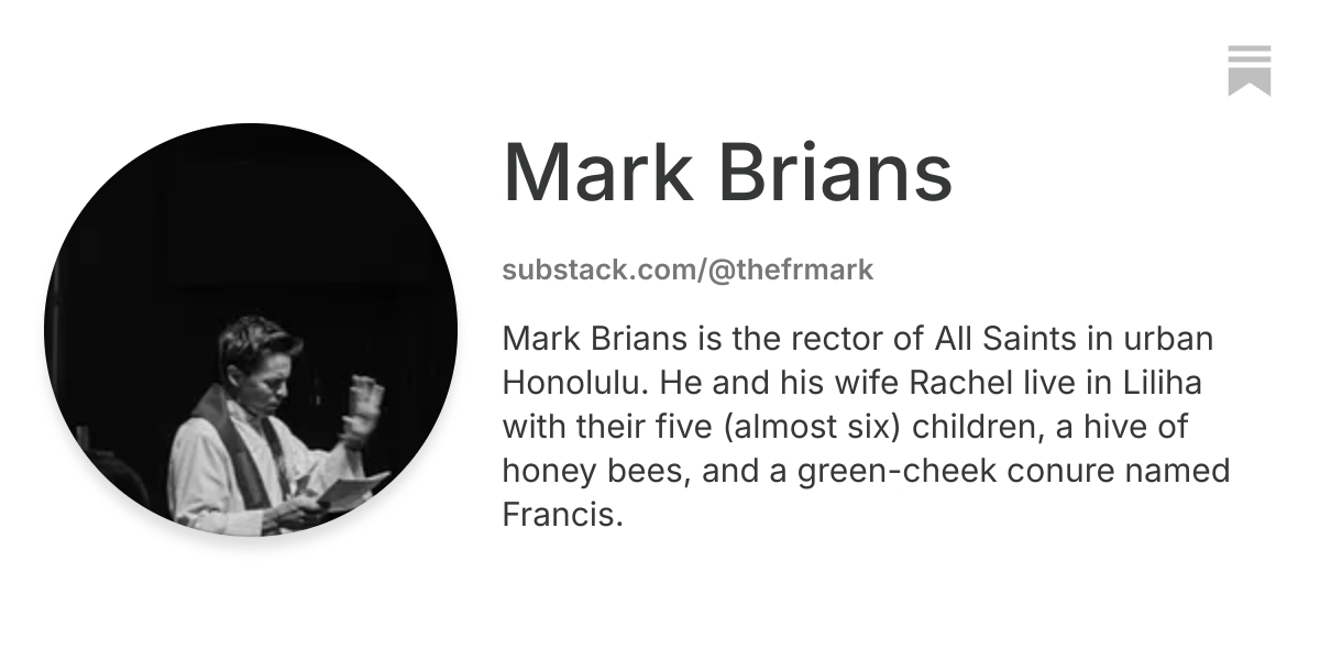 Mark Brians | Substack