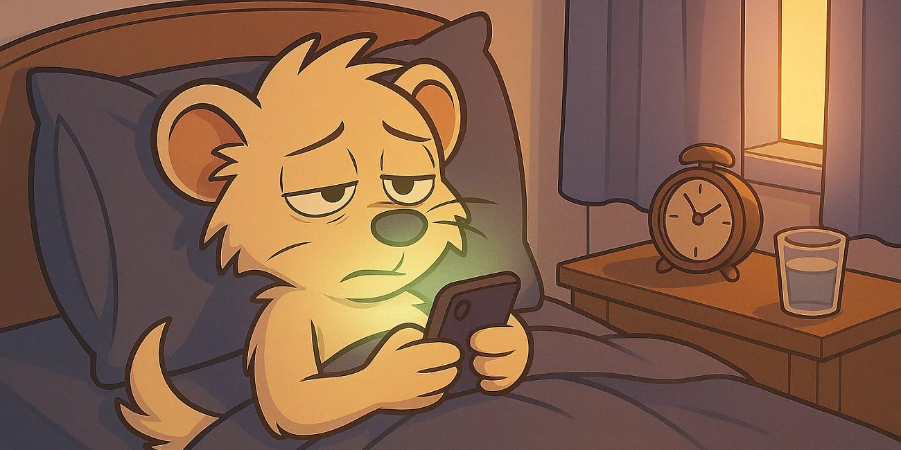 Restarting your day after an unwanted doomscrolling session