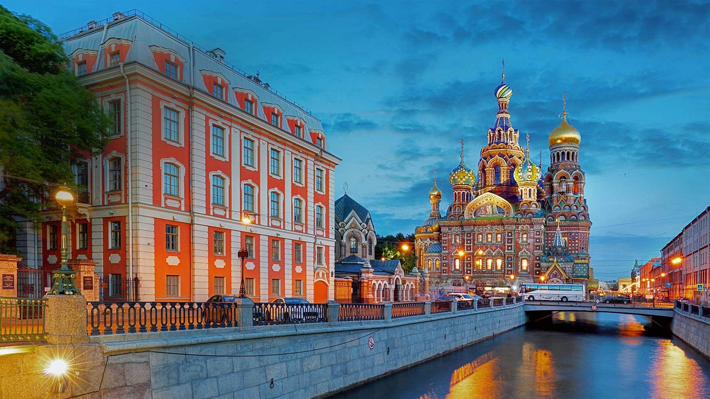 Griboyedov Canal and the Church of the Savior on Spilled Blood in Saint  Petersburg, Russia - Bing Gallery