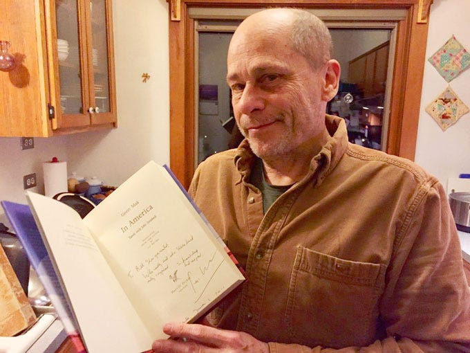 Image of Bill Steigerwald and Geert Mak's book about John Steinbeck and America