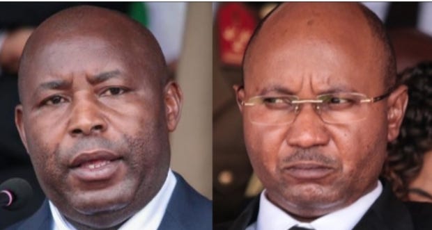 Burundi: as his sacking marked purging of ex-President Nkurunziza's people, fired PM Bunyoni could be seeking asylum in Tanzania Burundi: as his sacking marked purging of ex-President Nkurunziza's people, fired PM Bunyoni could be seeking asylum in Tanzania