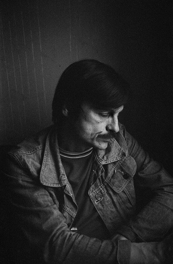 Andrei Tarkovski, Black and White Portrait