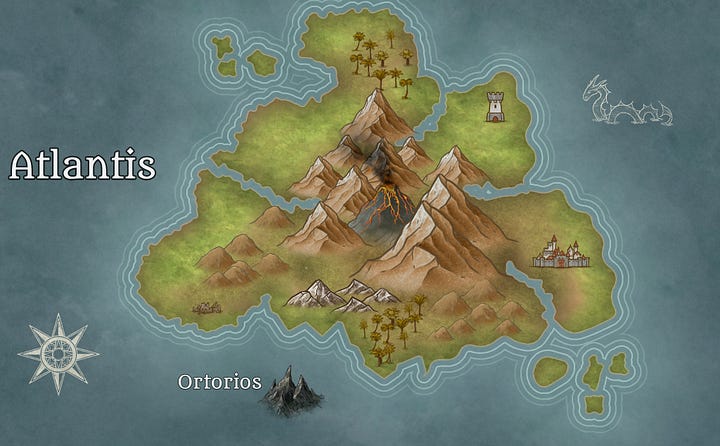 Various maps for my abortive attempt at a novel length fantasy project. Much better suited for an RPG.