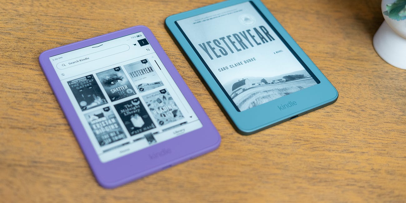 Amazon Kindle adds a smaller six-inch model and new aluminum bodies to its family