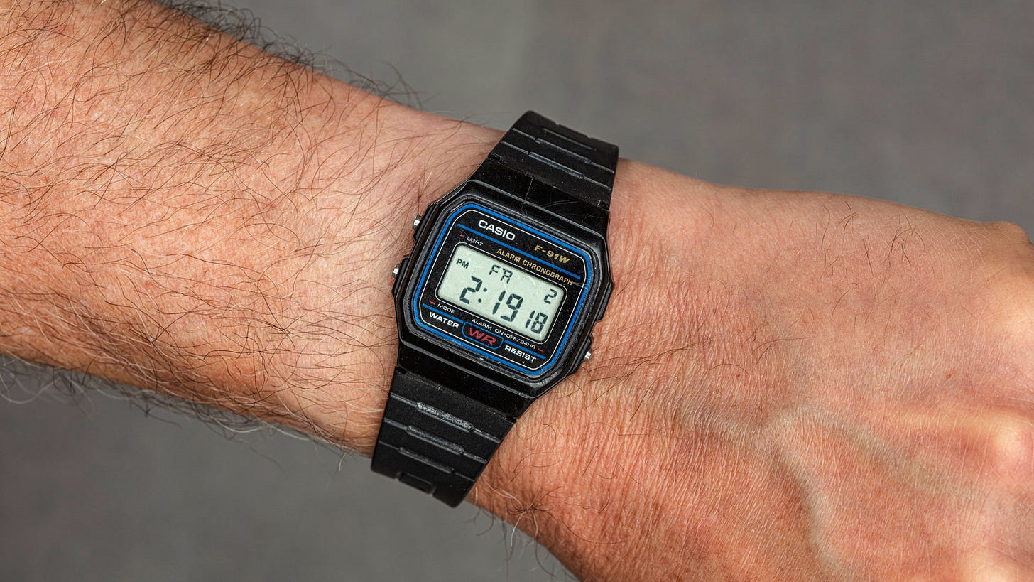 Apple's Watch Is Smarter, but My Casio Keeps Getting the Job Done - The New  York Times