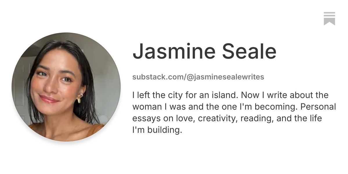 Jasmine Seale | Substack