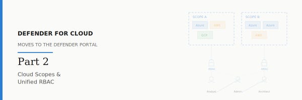 Defender for Cloud Moves to the Defender Portal – Part 2: Cloud Scopes ...