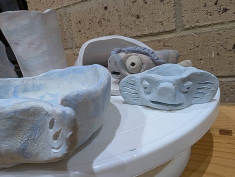 Clay play with Rebecca Prince