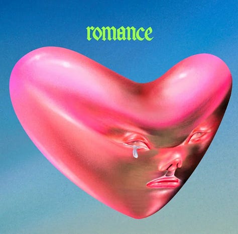 Album names From left to right: Alligator Bites Never Heal- Doechii | Brat-Charli xcx | The New Sound-Geordie Greep | Romance-Fontaines D.C | Imaginal Disk- Magdalena Bay | What’s Wrong with New York-The Dare