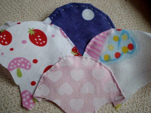 clamshell patchwork clamshell patchwork