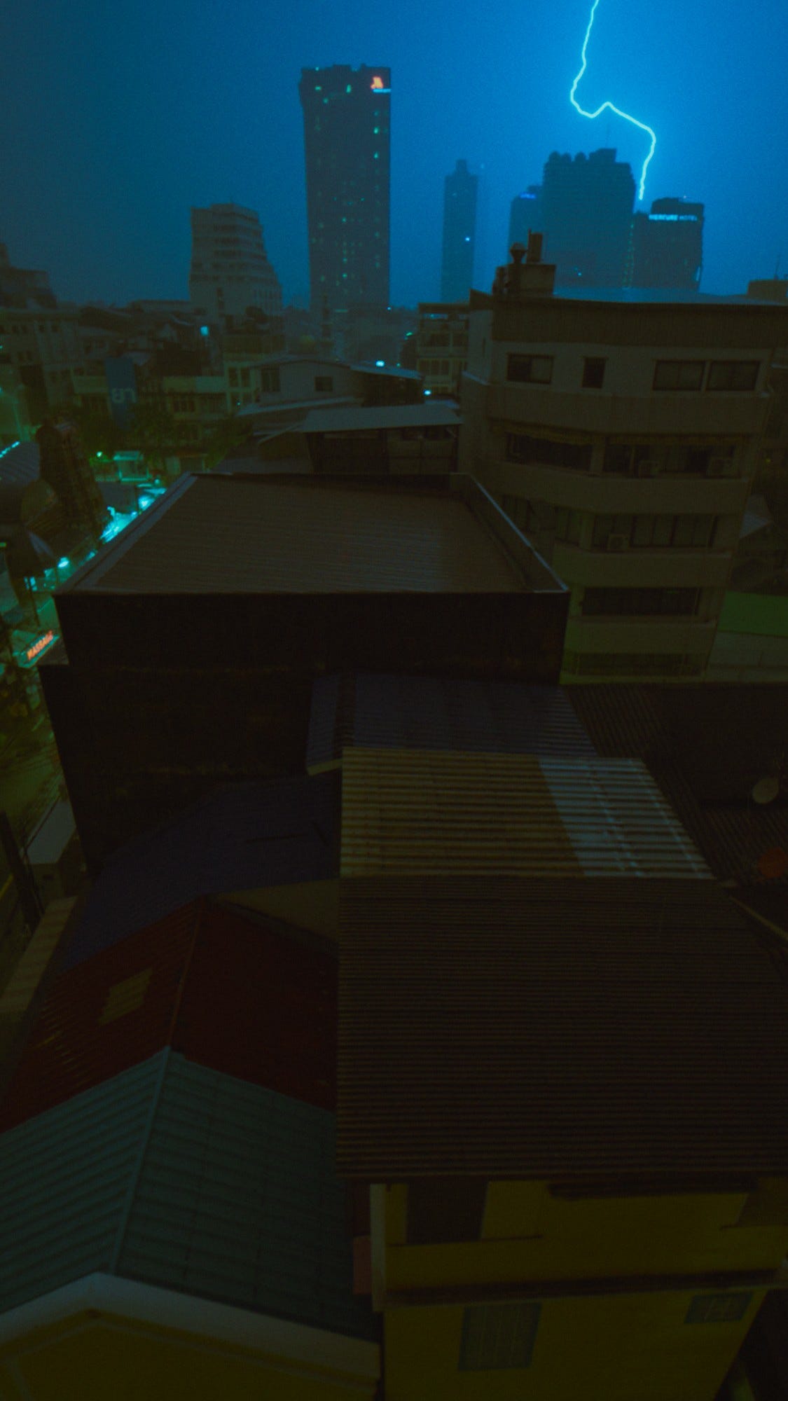 I captured some lightning