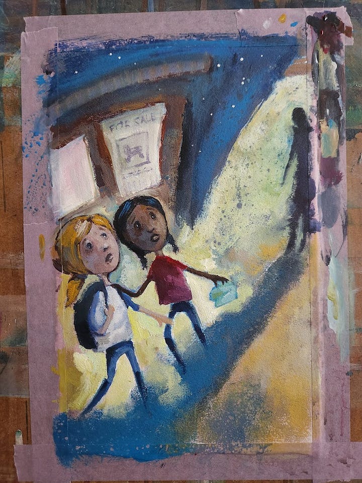 artwork for mystery book series