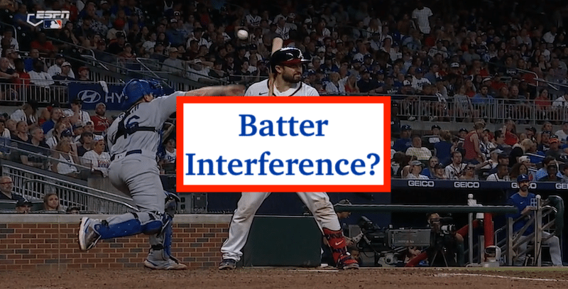 Batter Interference and Backswing Interference - Baseball Rules Academy