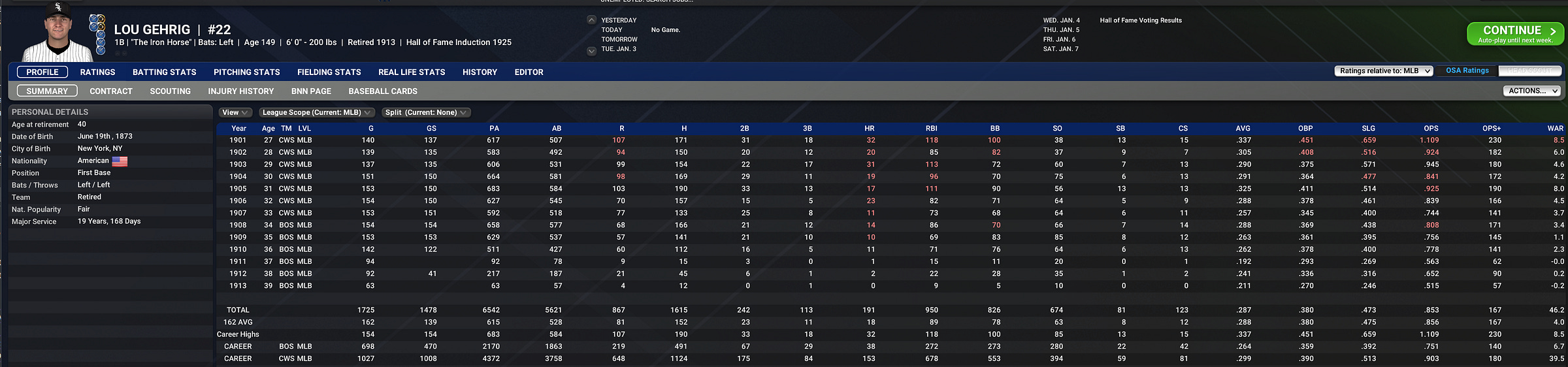 OOTP Lou Gehrig