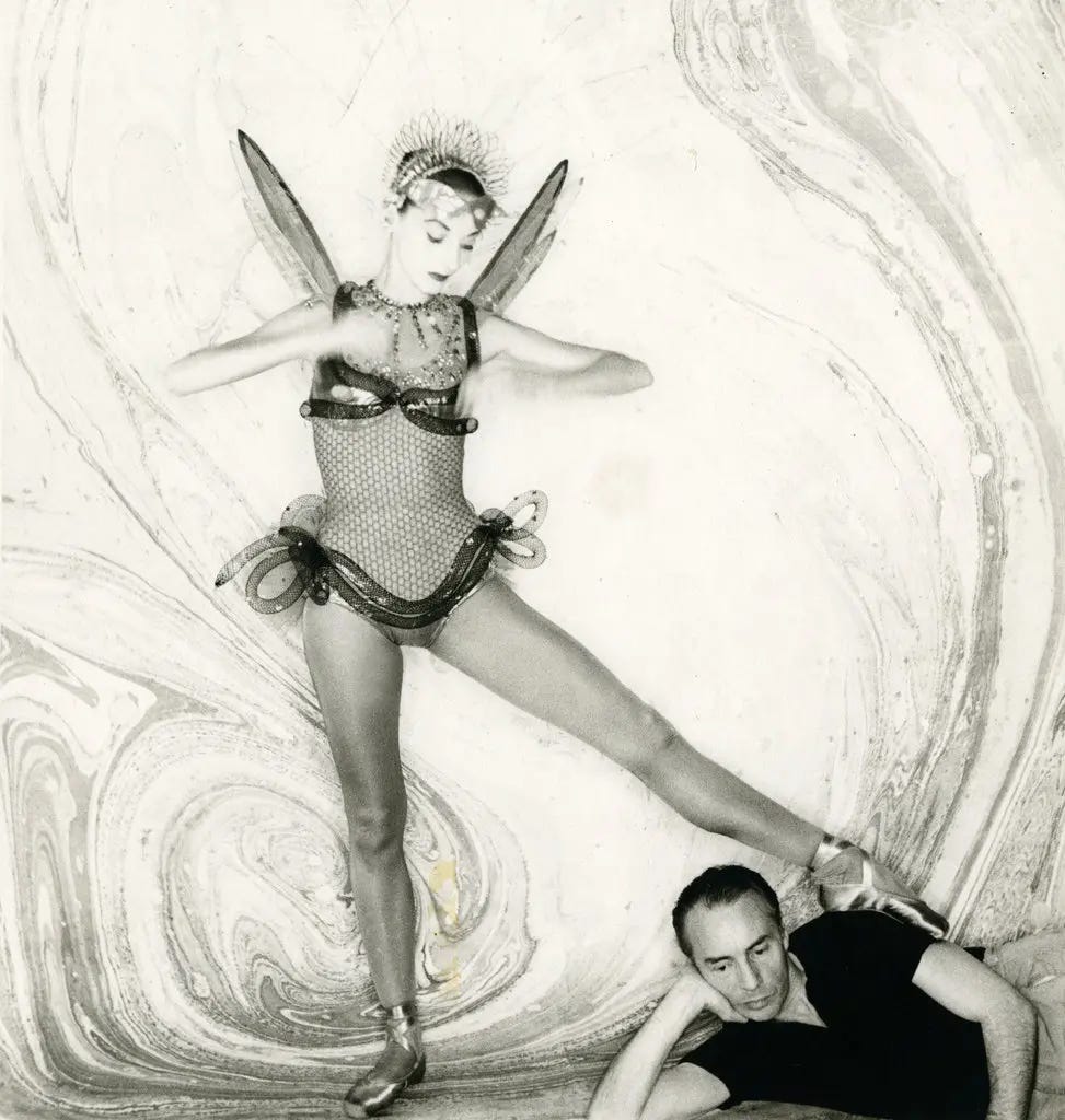 Tanaquil Le Clercq and George Balanchine in &ldquo;Afternoon of a Faun: Tanaquil Le Clercq.&rdquo;