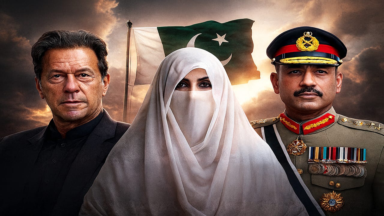 Imran Khan, Bushra Bibi, Asim Munir: The silent coup and Pakistan's new triumvirate - The Times of India Imran Khan, Bushra Bibi, Asim Munir: The silent coup and Pakistan's new triumvirate - The Times of India