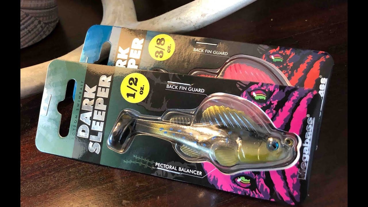 Megabass Dark Sleeper and Trophy Speckled Trout