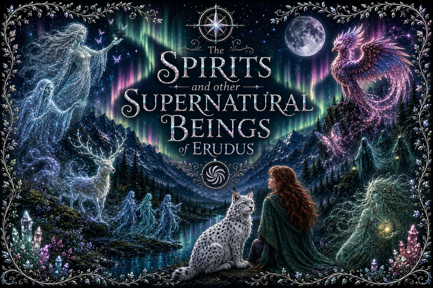 Spirit and Supernatural Beings of Erudus Header