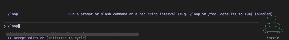 Claude code loop on the terminal Claude code loop on the terminal