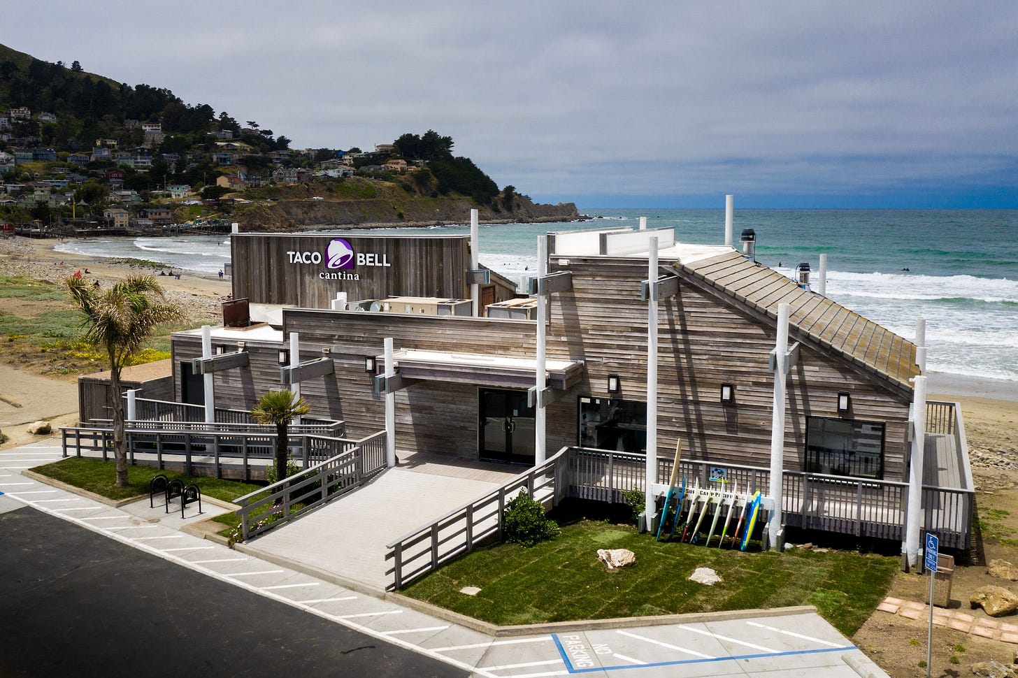 Taco Bell's Pacifica Location Is Now A Boozy Freestanding Cantina