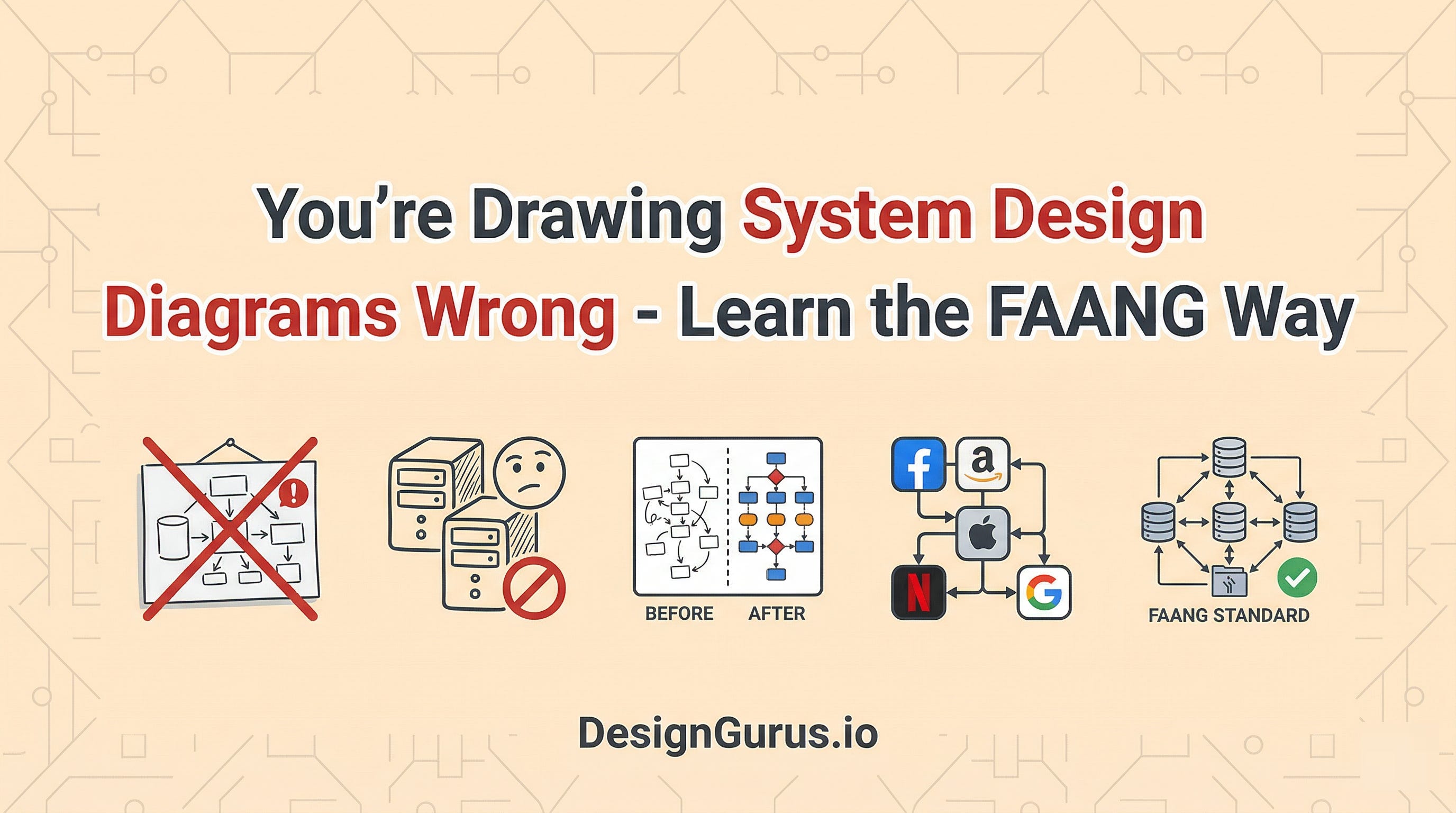 Design Make Confuse Why Your System Design Diagrams Confuse Interviewers (and How to Fix Them)