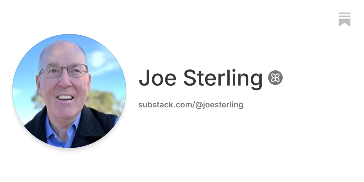 Joe Sterling | Substack
