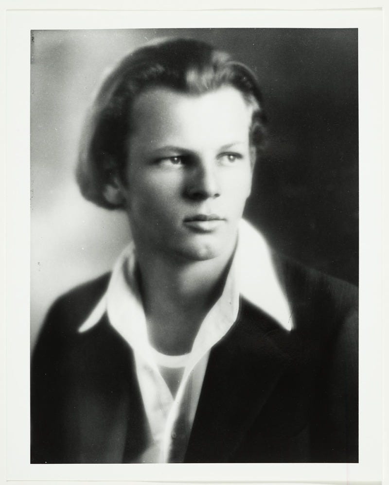 Portrait photograph of the painter Jackson Pollock