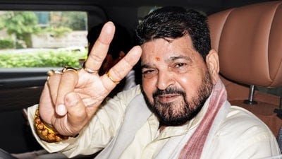 Several opposition leaders launched scathing attacks on the BJP following former Wrestling Federation of India chief Brij Bhushan Sharan Singh's acquittal. (File Photo/PTI)