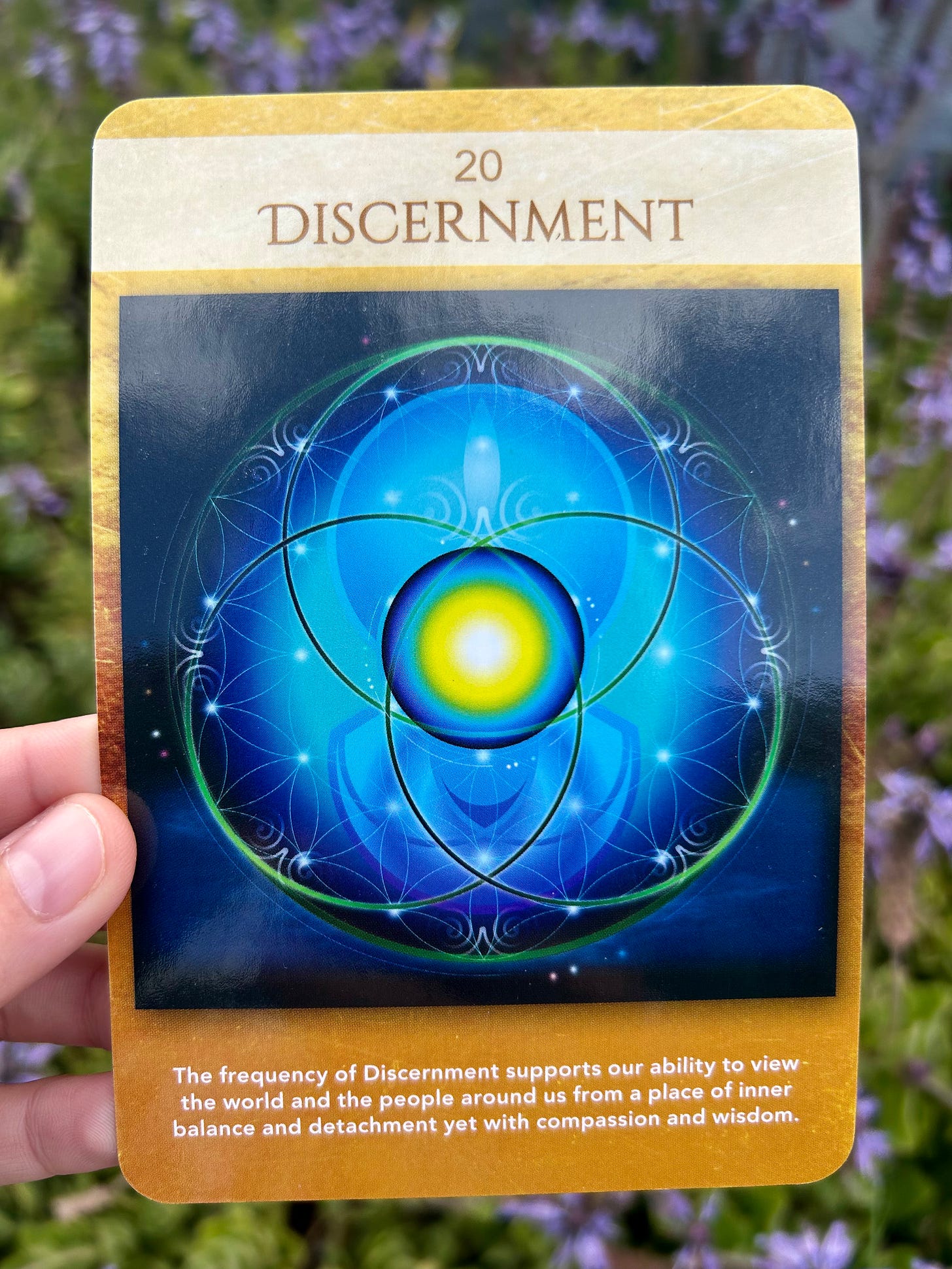 20 - Discernment - Sacred Geometry Activations Oracle