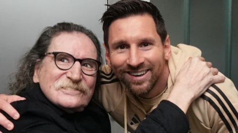 Qué le dijo Lionel Messi a Charly García tras su encuentro | TN