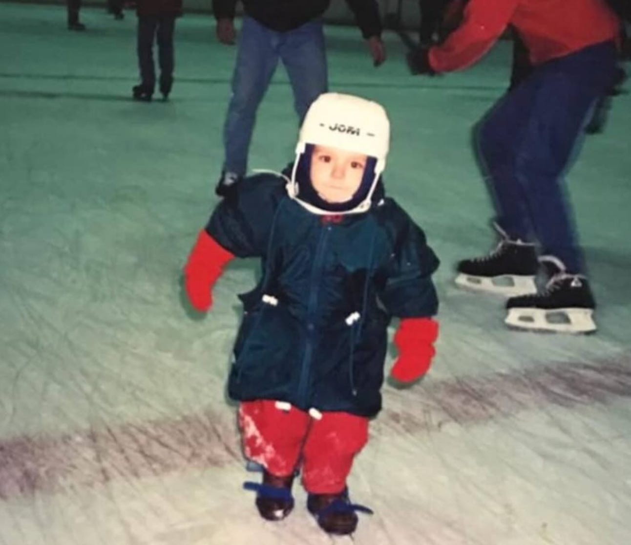 Jean as a child in Montreal