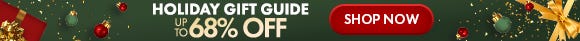 Holiday Gift Guide - Up to 68% Off