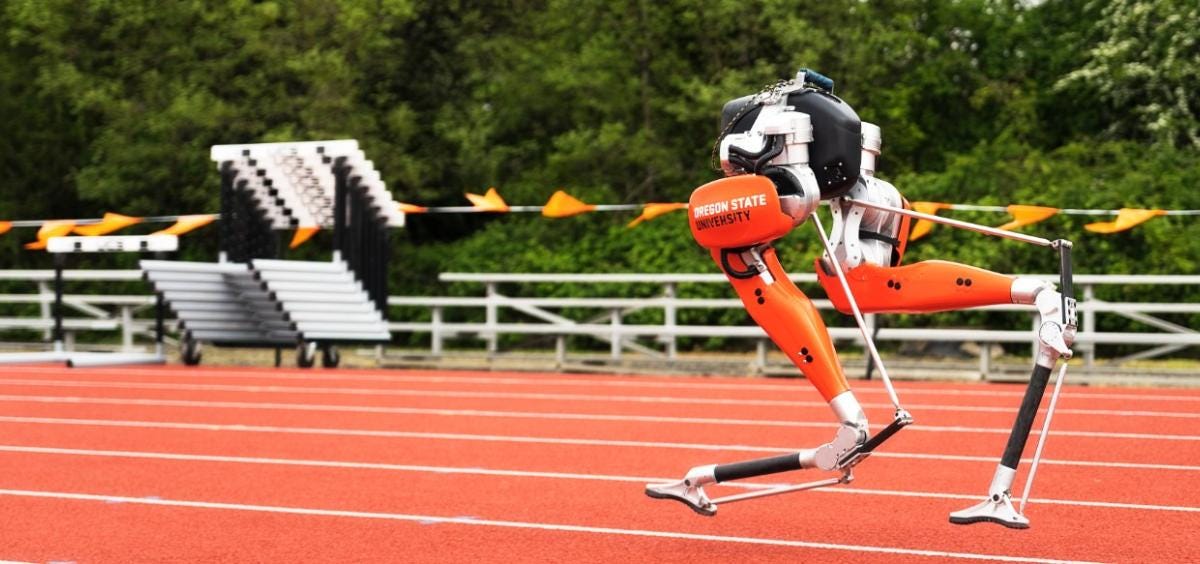 Cassie the robot sets 100-meter record
