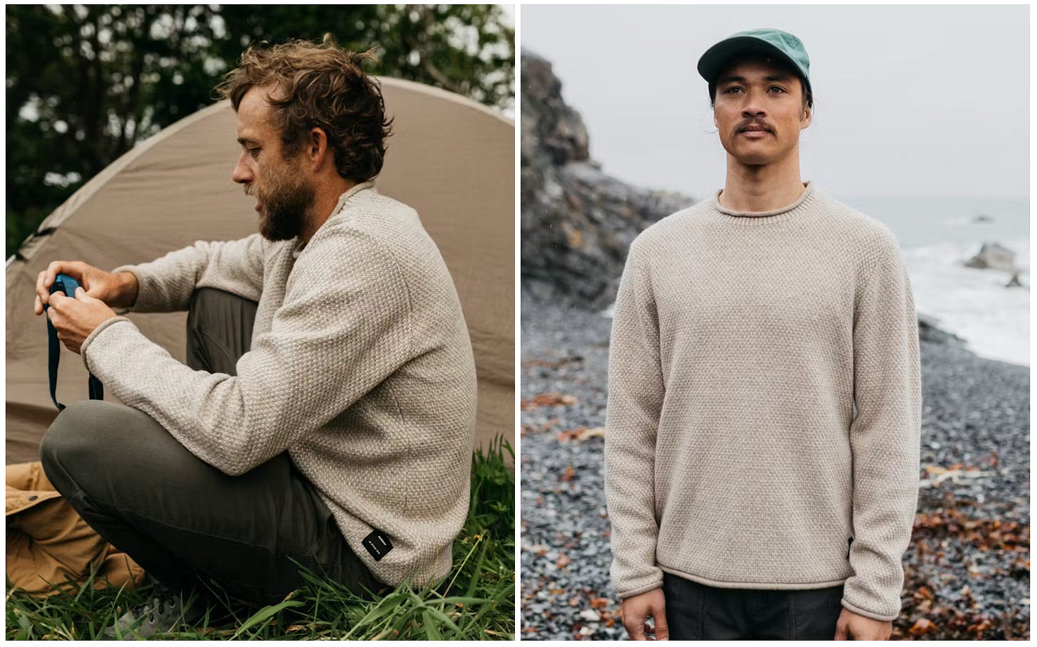 Finisterre's Barents Sweater on Huckberry Finisterre's Barents Sweater on Huckberry