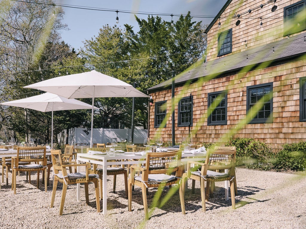 Outside at Nourish by the Roundtree