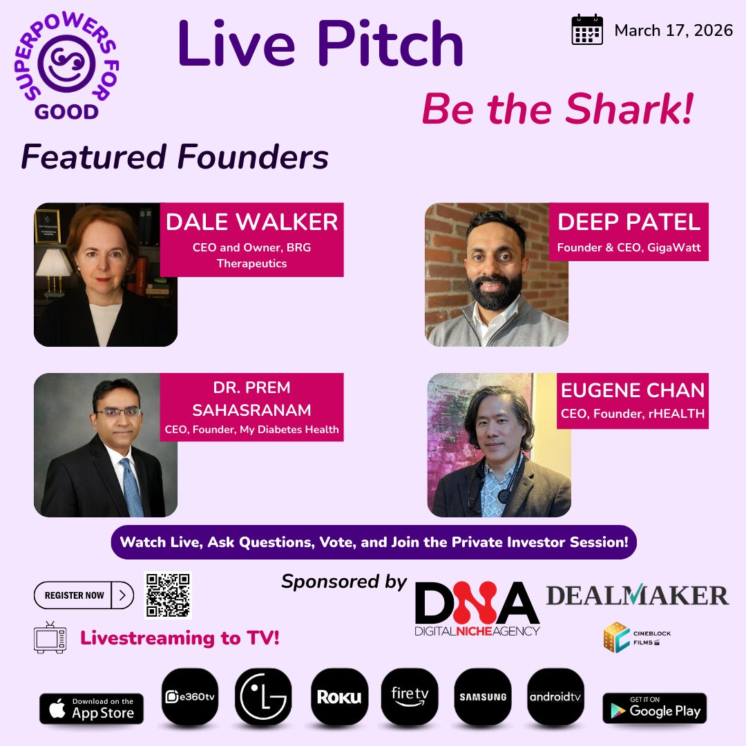 Watch the Live Pitch Now - by Devin D. Thorpe