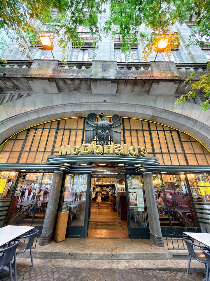 Imperial McDonald's in Porto